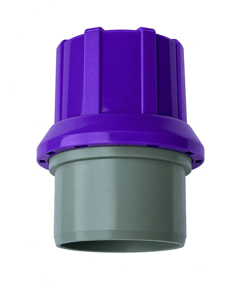 PVC Flush Value 2" x 1.5" for Irrigation — image 1 of 2